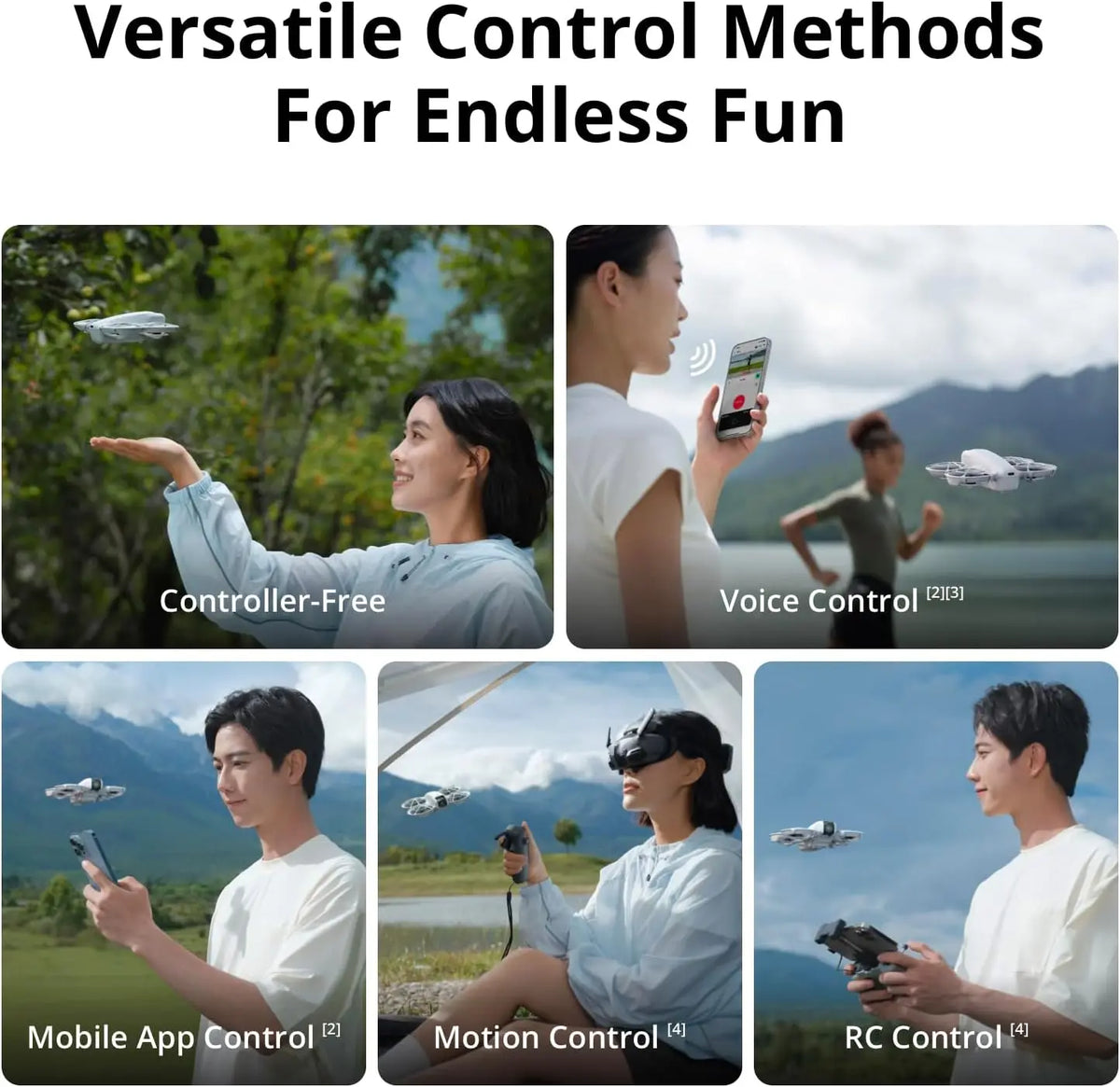 DJI Neo Mini Drone With 4K Camera Palm Takeoff System
