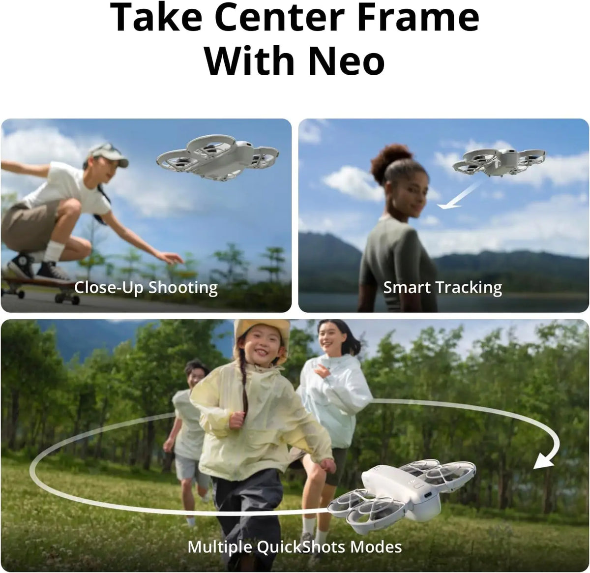 DJI Neo Mini Drone With 4K Camera Palm Takeoff System