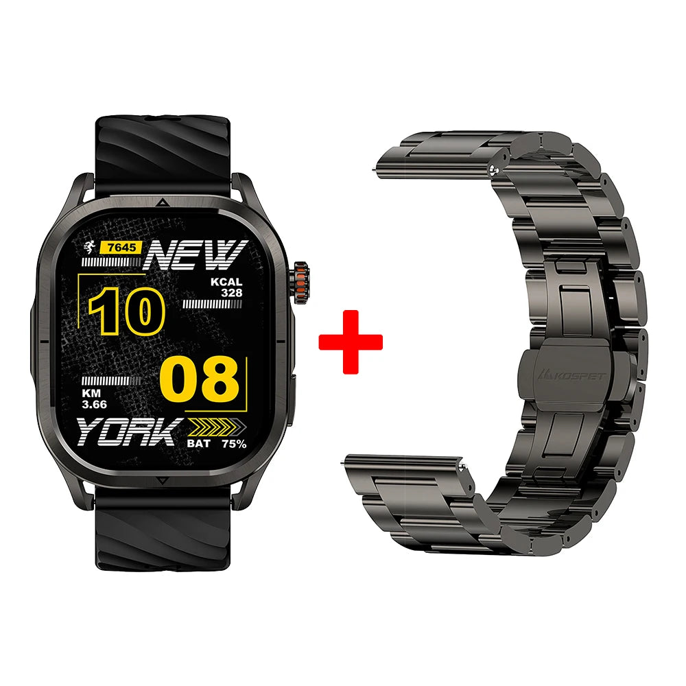 Kospet Magic P10 GPS Smartwatch Featuring AMOLED Display And Waterproof