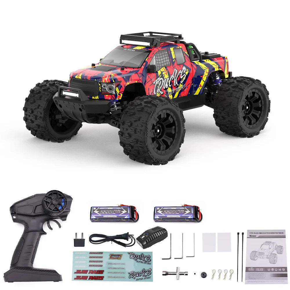 JIUSI PT14R V3 Brushless 4WD Remote Control Racing Car
