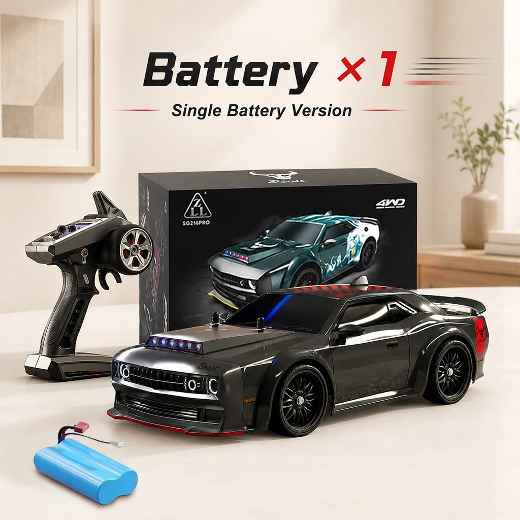 ZNLYRION 4WD Brushless RC Drift Racing Car With LED Lights