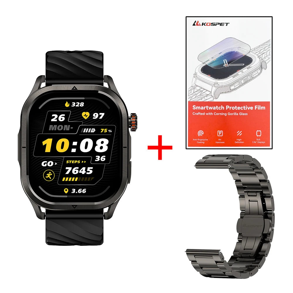 Kospet Magic P10 GPS Smartwatch Featuring AMOLED Display And Waterproof
