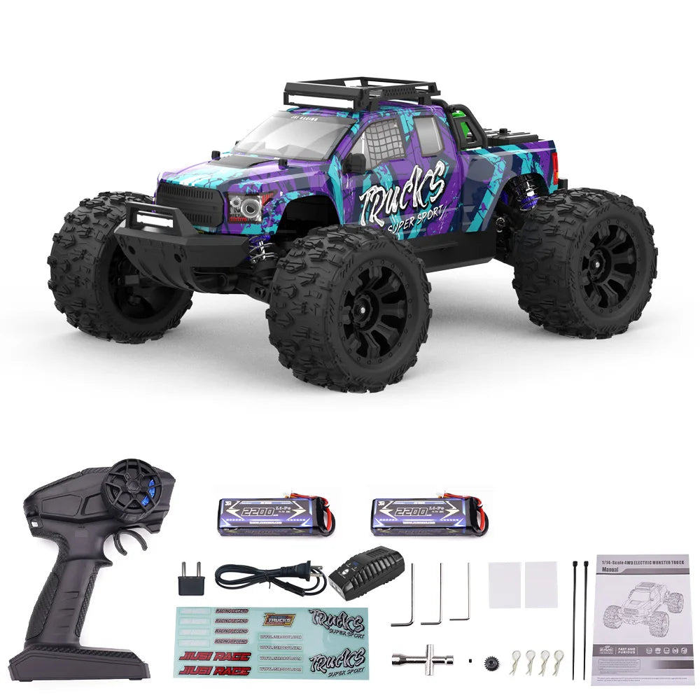 JIUSI PT14R V3 Brushless 4WD Remote Control Racing Car