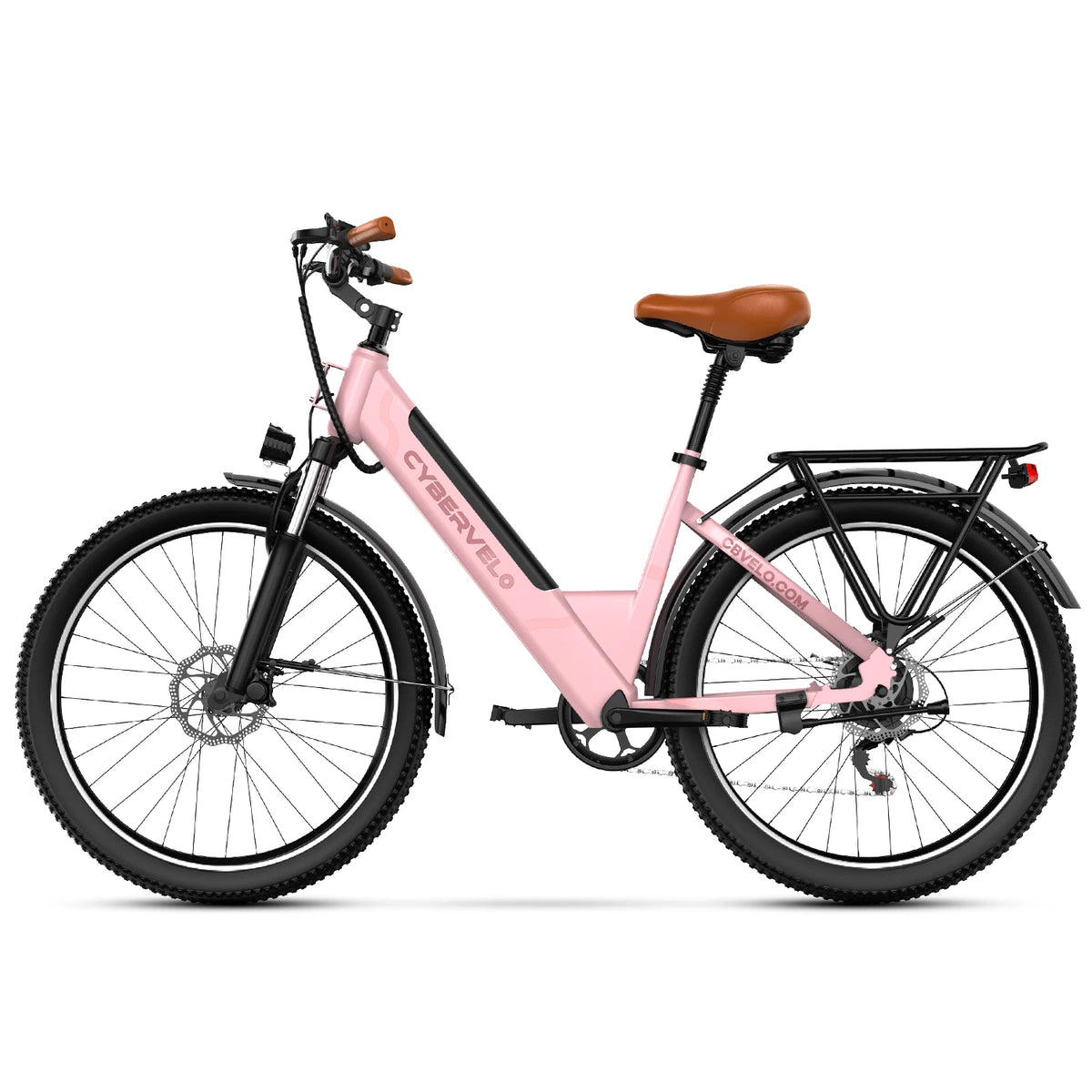 Cybervelo Urban Commute 1000W Peak Motor Electric Bike Detachable Battery