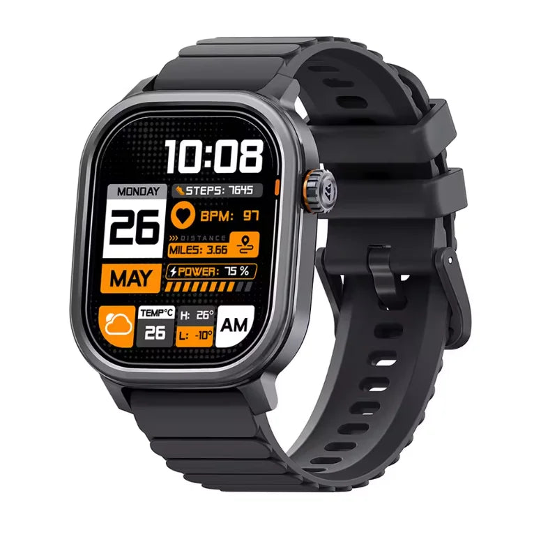 Kospet Pulse Smartwatch Amoled Screen Bluetooth Calling Waterproof Fitness