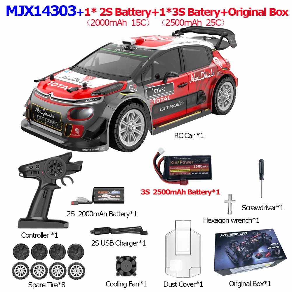 Jyscend Hyper Go Brushless 4WD Remote Control RC Car