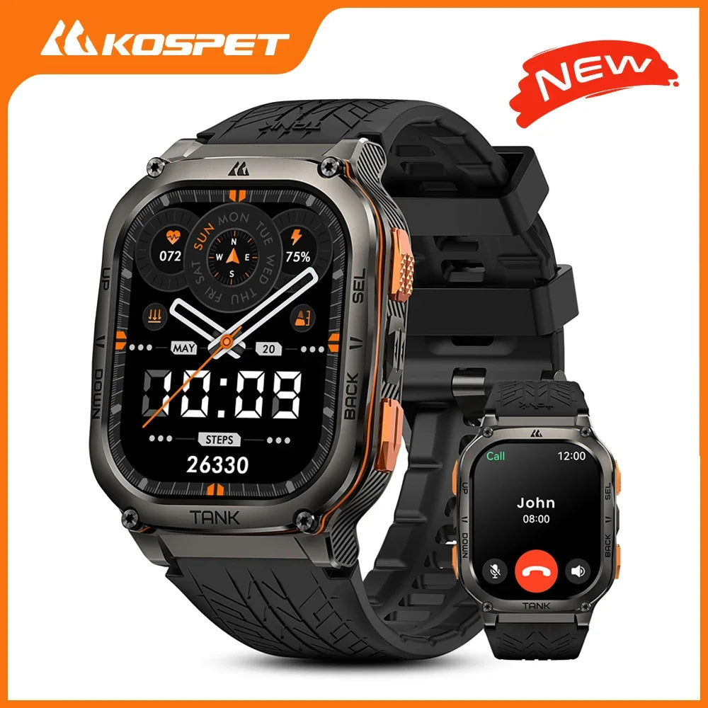 Kospet Tank M3 Ultra GPS Smartwatch With Bluetooth Calling