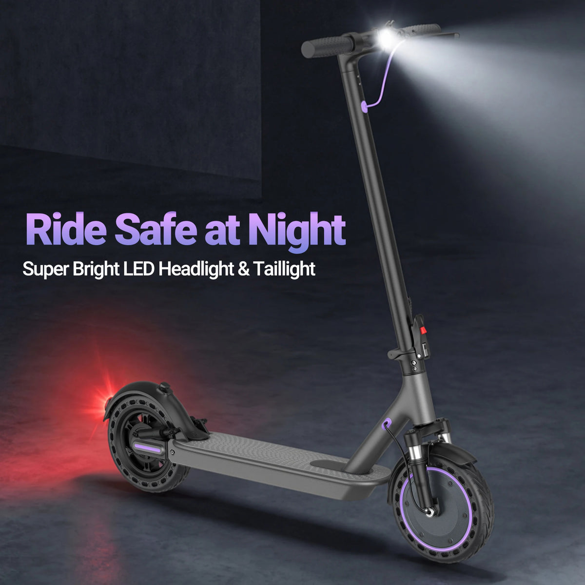 Aovopro Foldable Electric Scooter With Smart App Control System