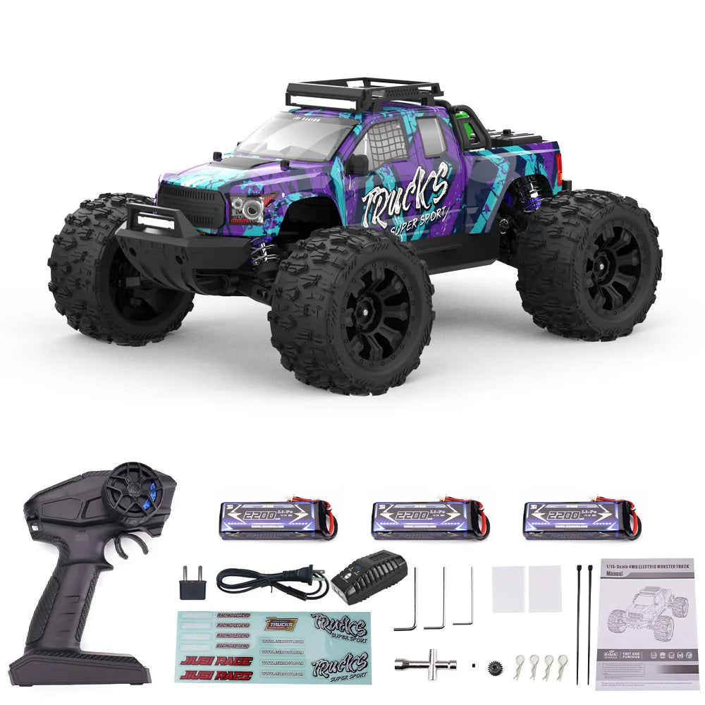 JIUSI PT14R V3 Brushless 4WD Remote Control Racing Car