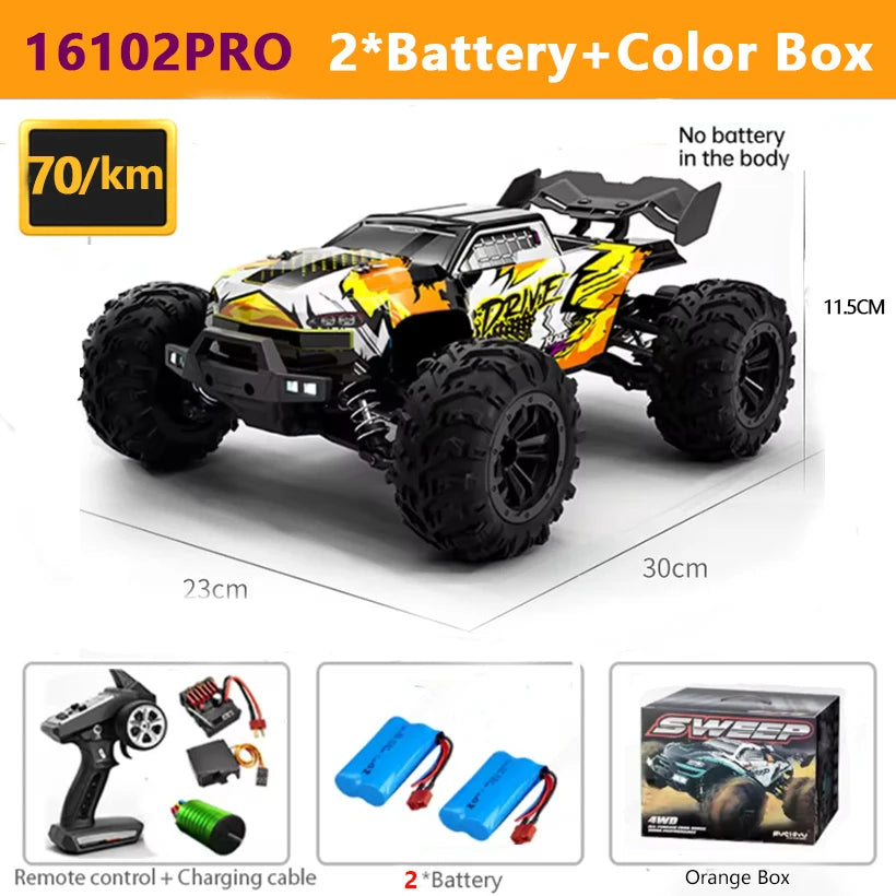 Brushless 4WD Car Remote Control High Speed Electric Racing Toy