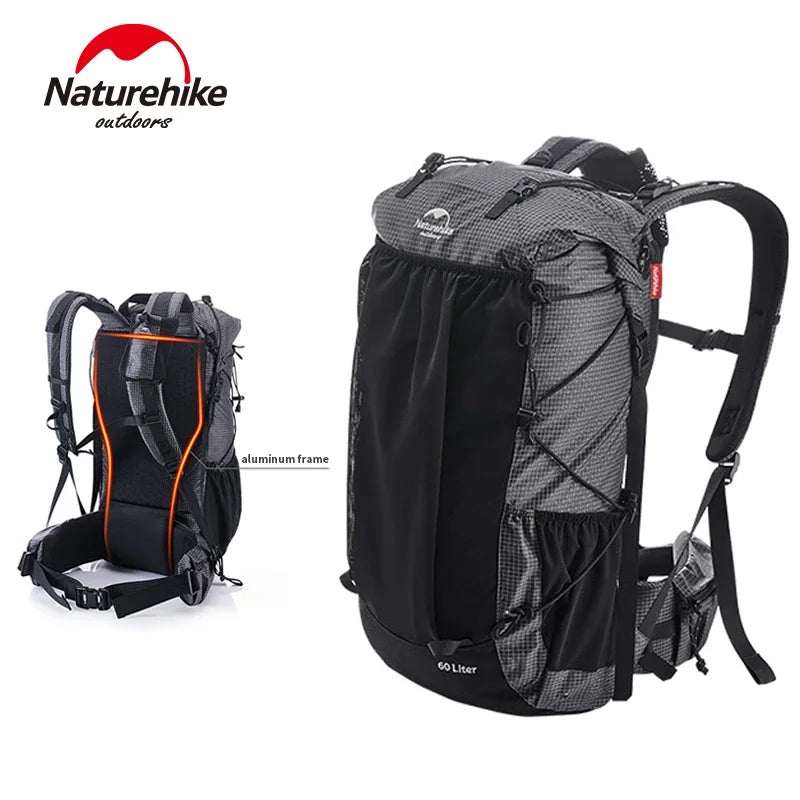 Naturehike Rock Outdoor Backpack With Rain Cover For Camping