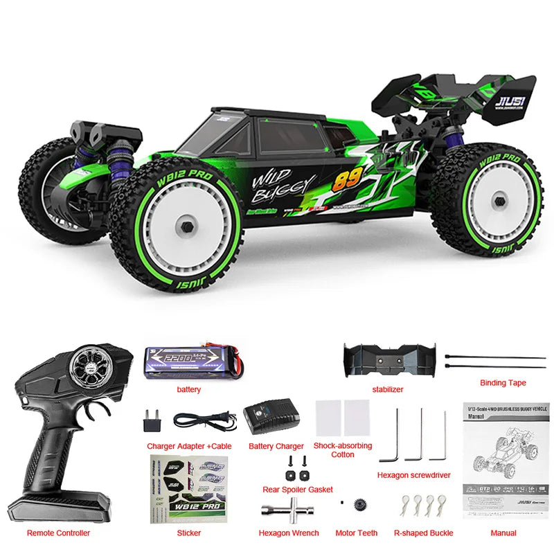 Jiusi Wb12 Pro Brushless High Speed Off Road Rc Car