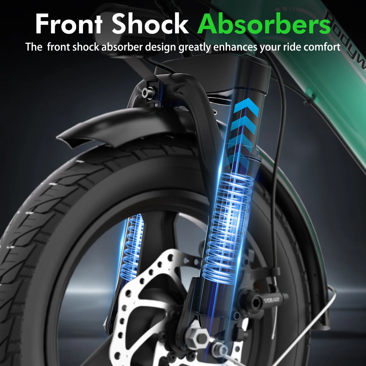 Bodywel T16Pro Foldable Electric Bike 750W Motor For Urban Commuting