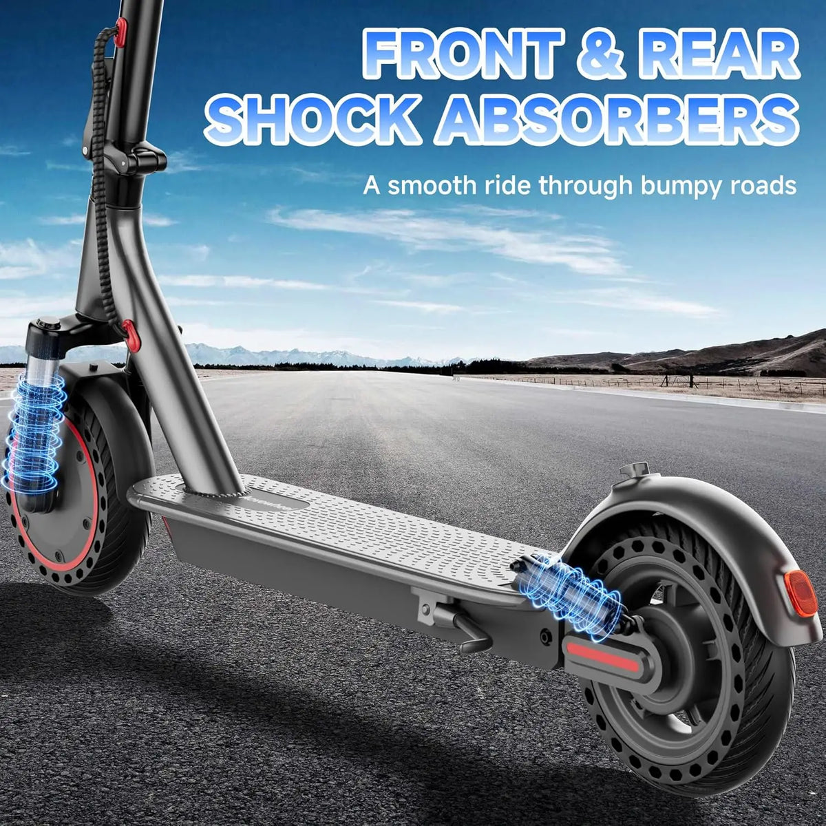AOVOPRO 500W Foldable Electric Scooter For Adults With Smart Control