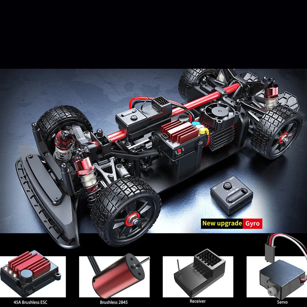 Jyscend Hyper Go Brushless 4WD Remote Control RC Car