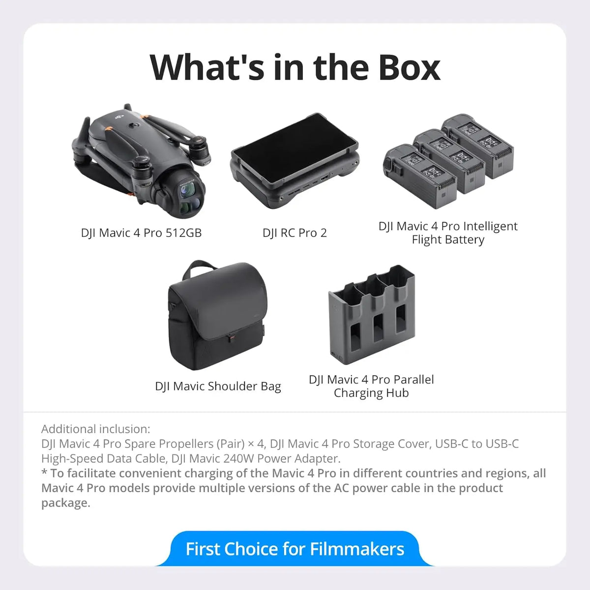 Refurbished DJI Mavic 4 Pro Drone With Hasselblad Camera System