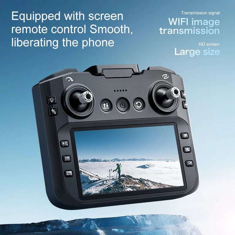 K21MAX FPV Drone With 4.3 Screen Optical Flow Auto Return
