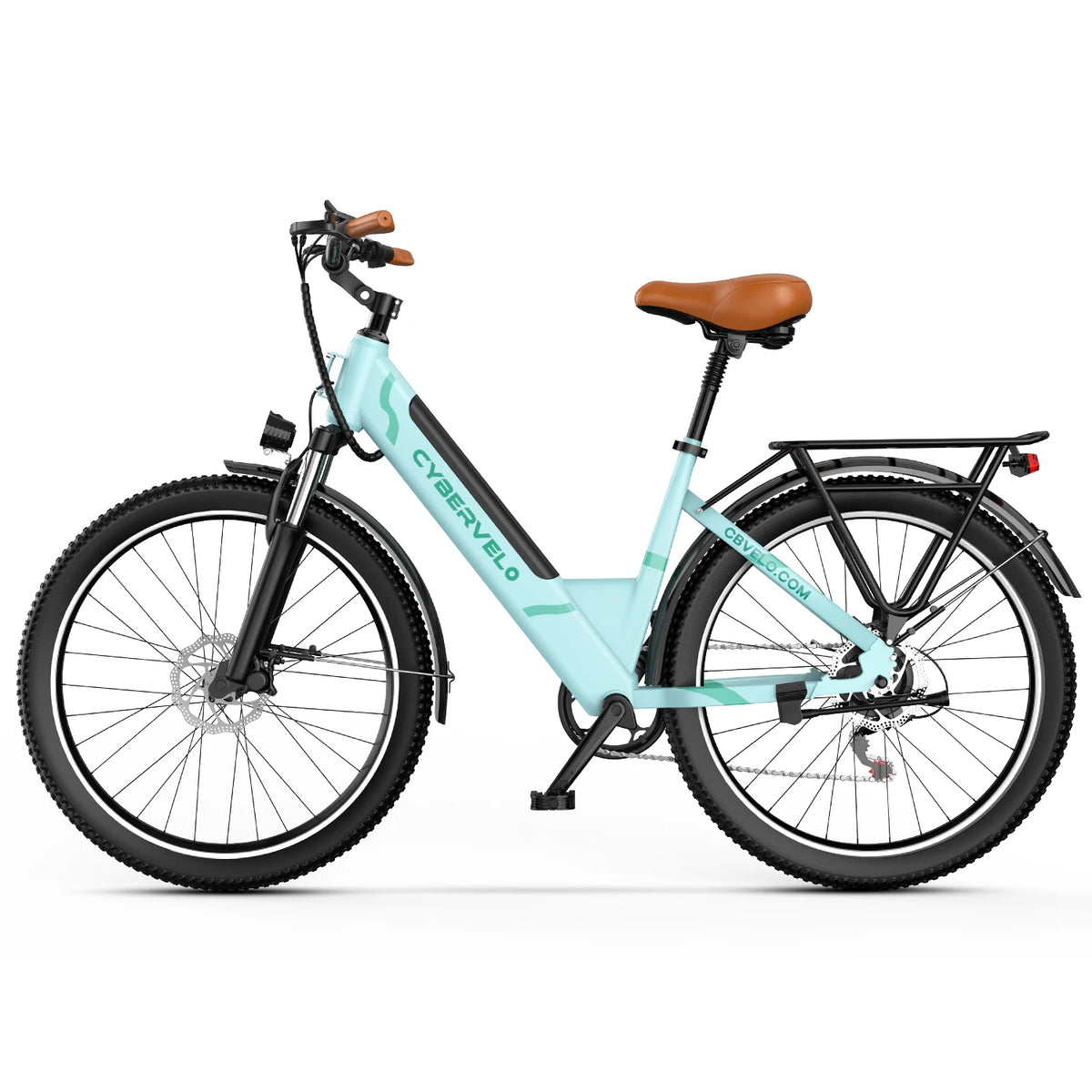Cybervelo Urban Commute Electric Bike 1000W Motor Detachable Battery