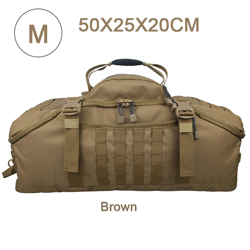 LQARMY Durable Tactical Backpack for Hiking Camping and Travel Adventures