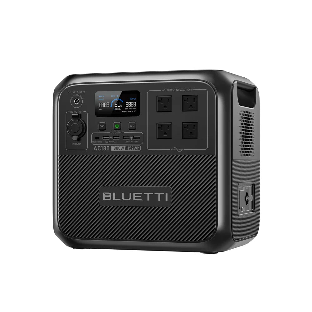 Bluetti AC180 Portable Power Station For Home And Camping