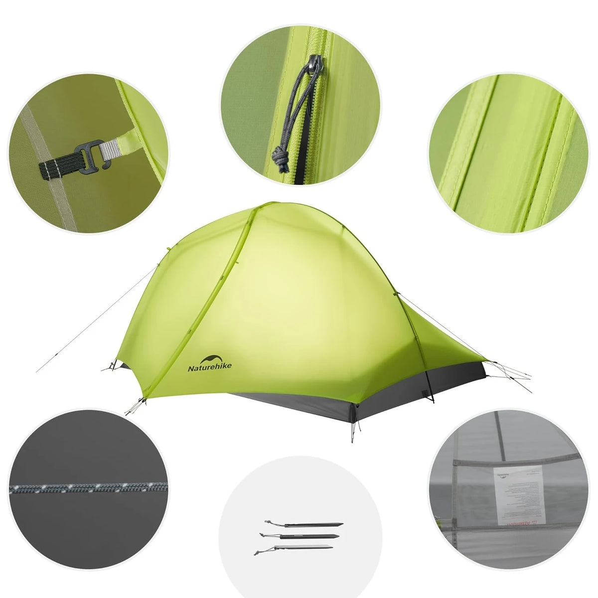 Naturehike Ultralight Double Layer Rainproof Hiking Tent