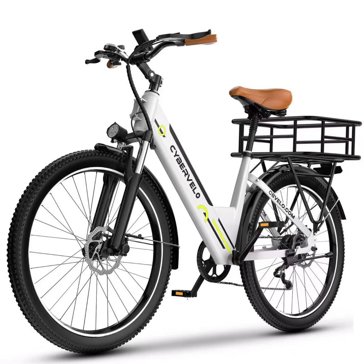Cybervelo Urban Commute 1000W Peak Motor Electric Bike Detachable Battery
