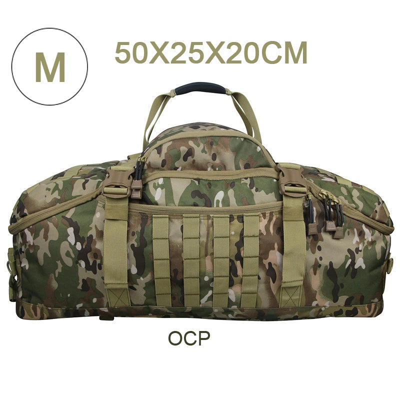 LQARMY Durable Tactical Backpack for Hiking Camping and Travel Adventures