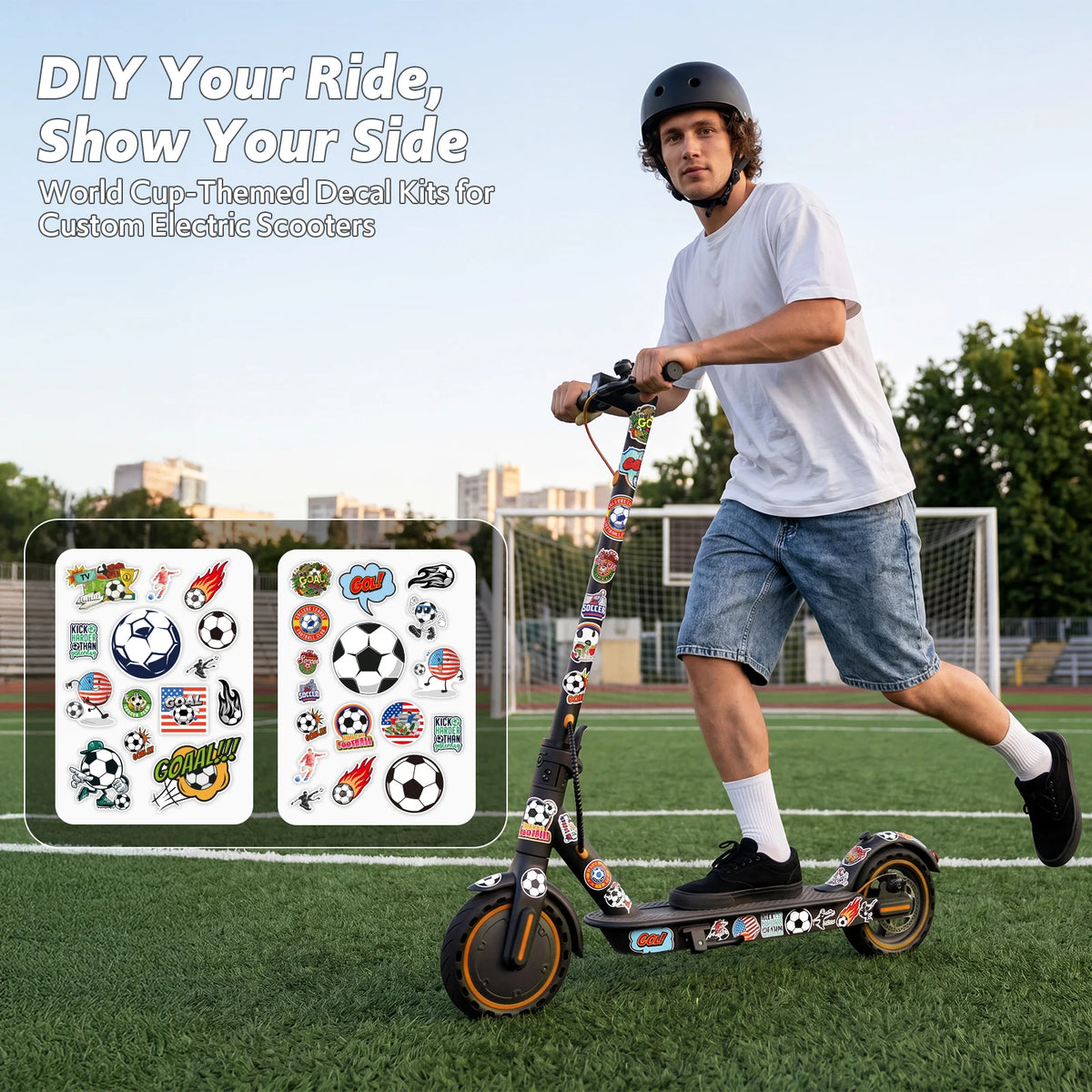 Osboo Adult Electric Scooter 550W Peak Motor Foldable
