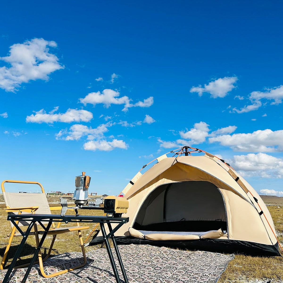 Instant Pop Up Camping Tent For Outdoor Adventures And Travel