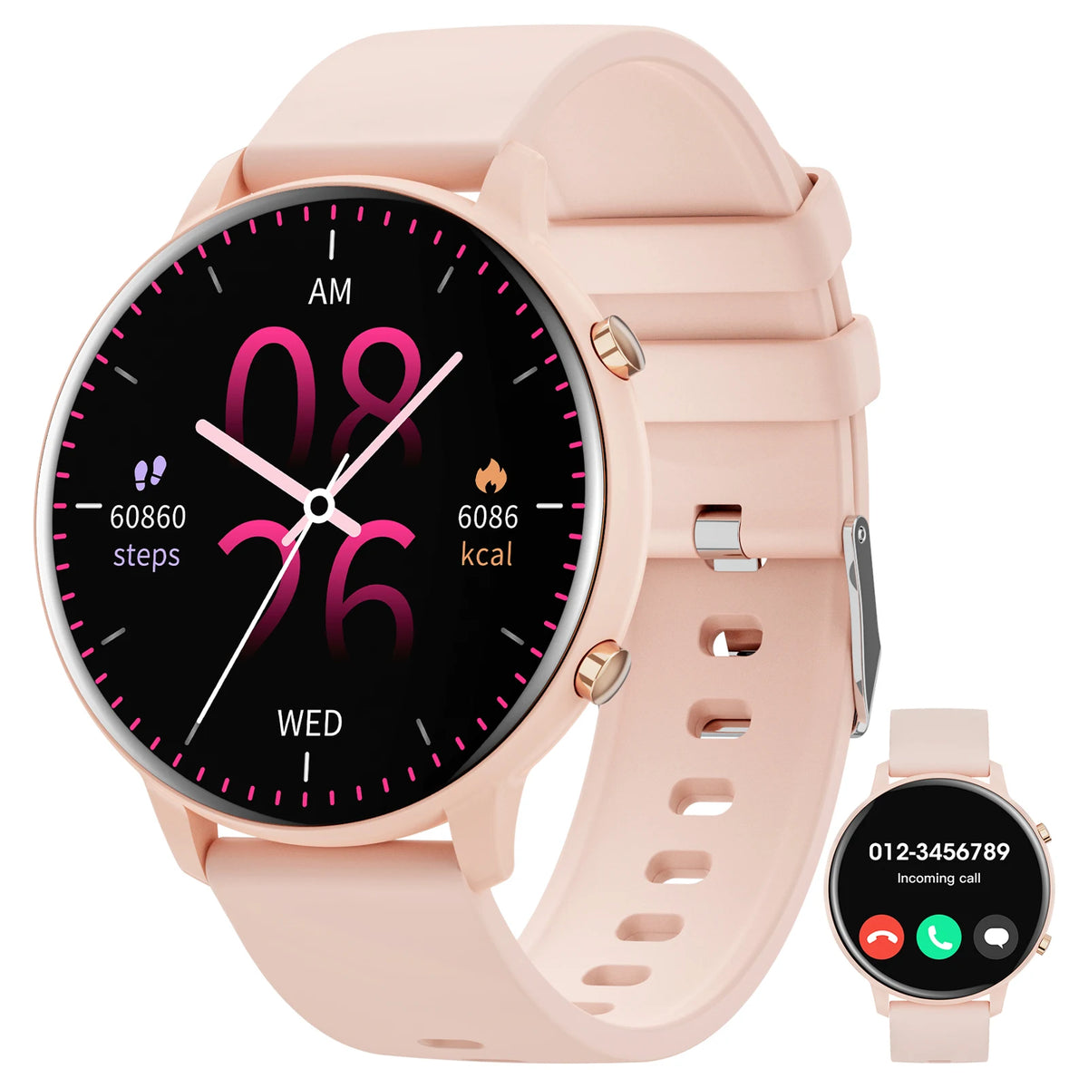 Advanced Bluetooth Smart Watch With Fitness And Health Tracking