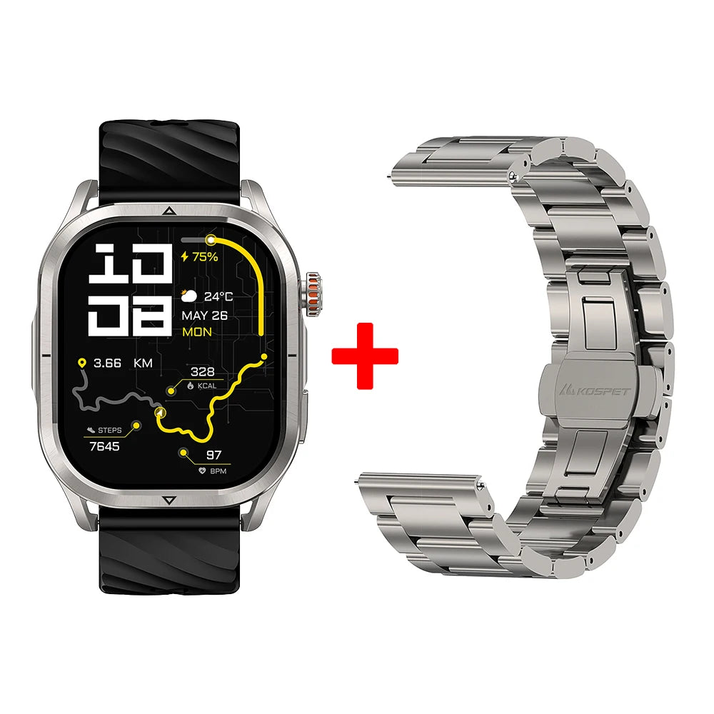 Kospet Magic P10 GPS Smartwatch Featuring AMOLED Display And Waterproof