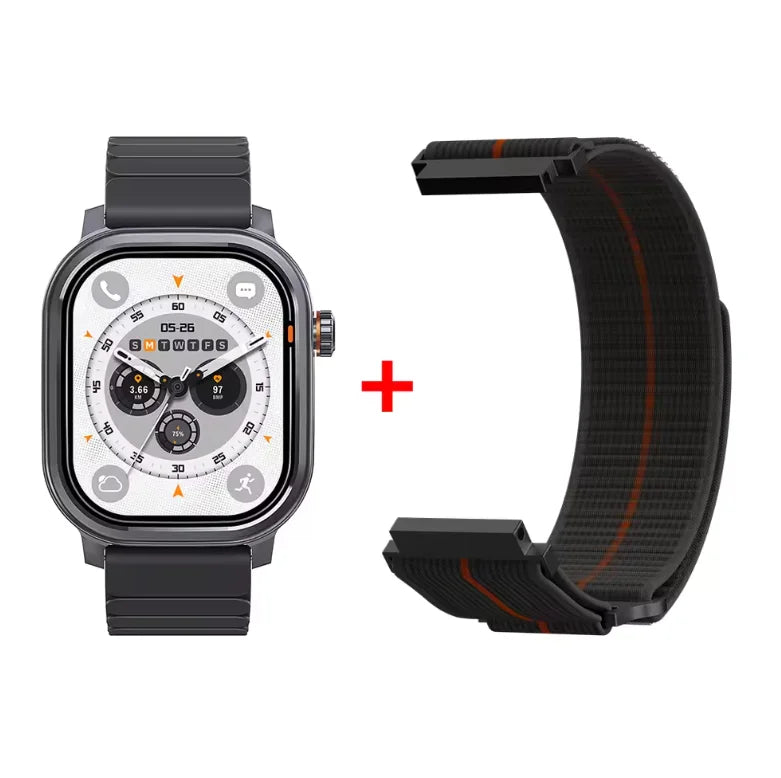 Kospet Pulse Smartwatch Amoled Screen Bluetooth Calling Waterproof Fitness