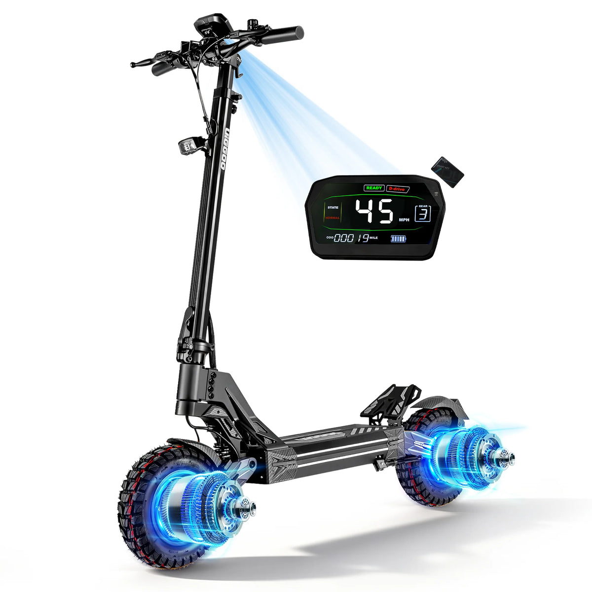 EOEOTWO K2MAX Dual 4000W Motor 45MPH Electric Scooter For Adults