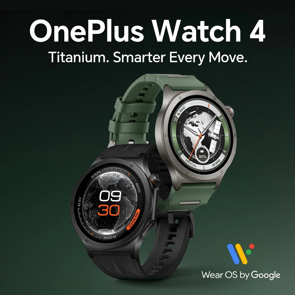 OnePlus Watch 4 Smartwatch Fitness Tracker Heart Rate Monitor