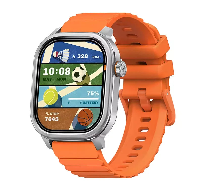 Kospet Pulse Smartwatch Amoled Screen Bluetooth Calling Waterproof Fitness