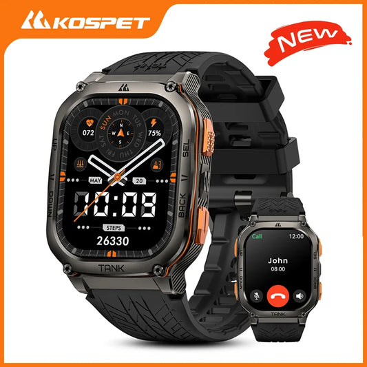 Kospet Tank M3 Ultra GPS Smartwatch With Bluetooth Calling