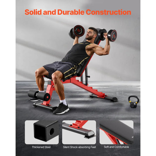 Professional Adjustable Foldable Weight Bench For Home Gym Training