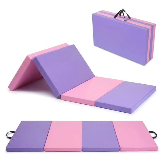 HiMISS Gymnastics Exercise Mat For Home Gym And Yoga Training