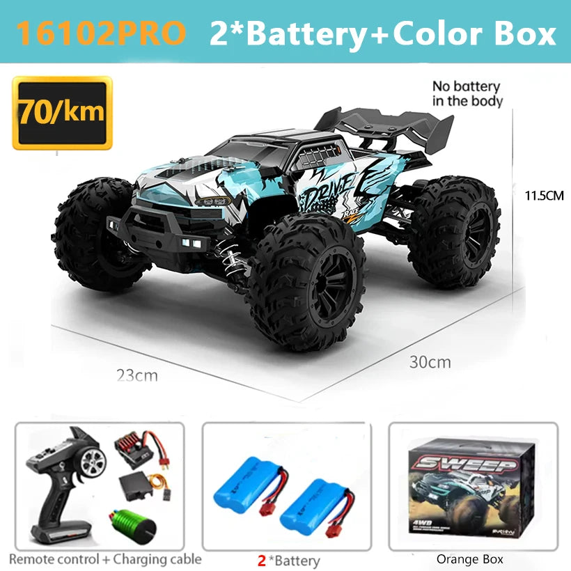 Brushless 4WD Car Remote Control High Speed Electric Racing Toy