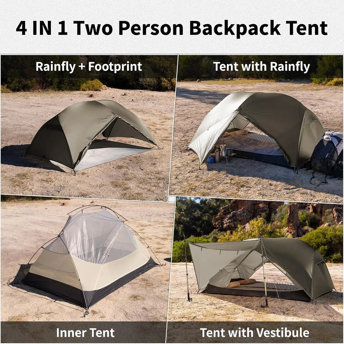 Naturehike Mongar Pro Double Layer Waterproof Camping Tent