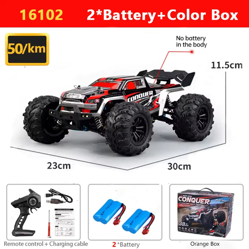 Brushless 4WD Car Remote Control High Speed Electric Racing Toy