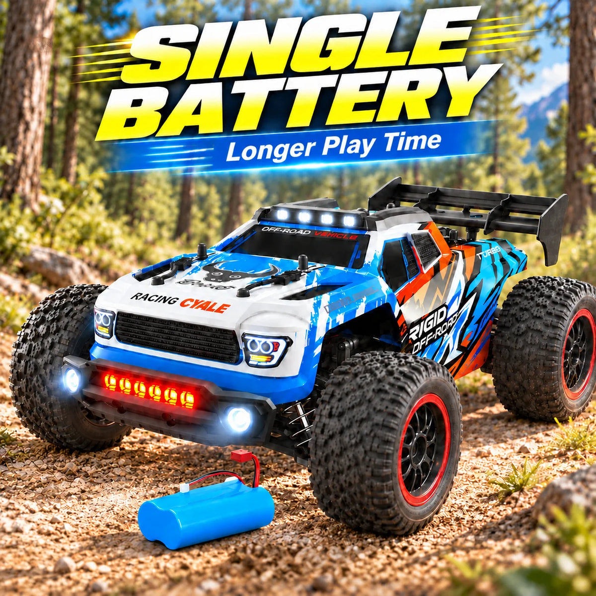 ZNLYRION Brushless RC Truck With Metal Gears And Remote Control