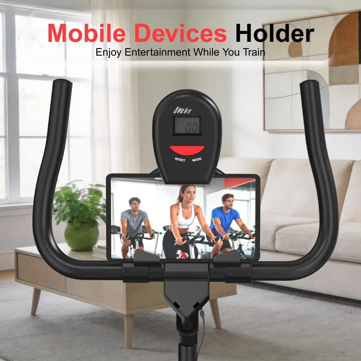 Relife Indoor Cycling Exercise Bike With Adjustable Resistance
