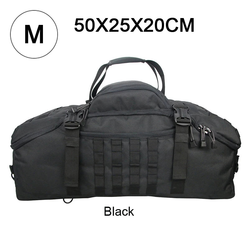 LQARMY Durable Tactical Backpack for Hiking Camping and Travel Adventures