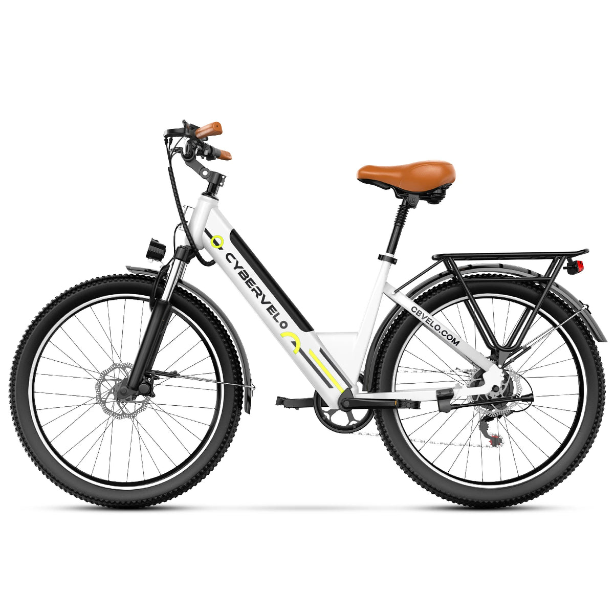 Cybervelo Urban Commute Electric Bike 1000W Motor Detachable Battery