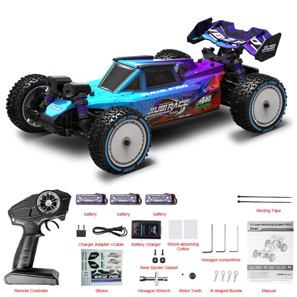 Jiusi Wb12 Pro Brushless High Speed Off Road Rc Car