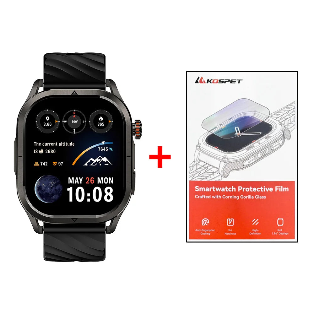 Kospet Magic P10 GPS Smartwatch Featuring AMOLED Display And Waterproof