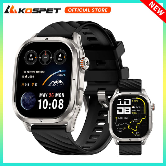 Kospet Magic P10 GPS Smartwatch Featuring AMOLED Display And Waterproof