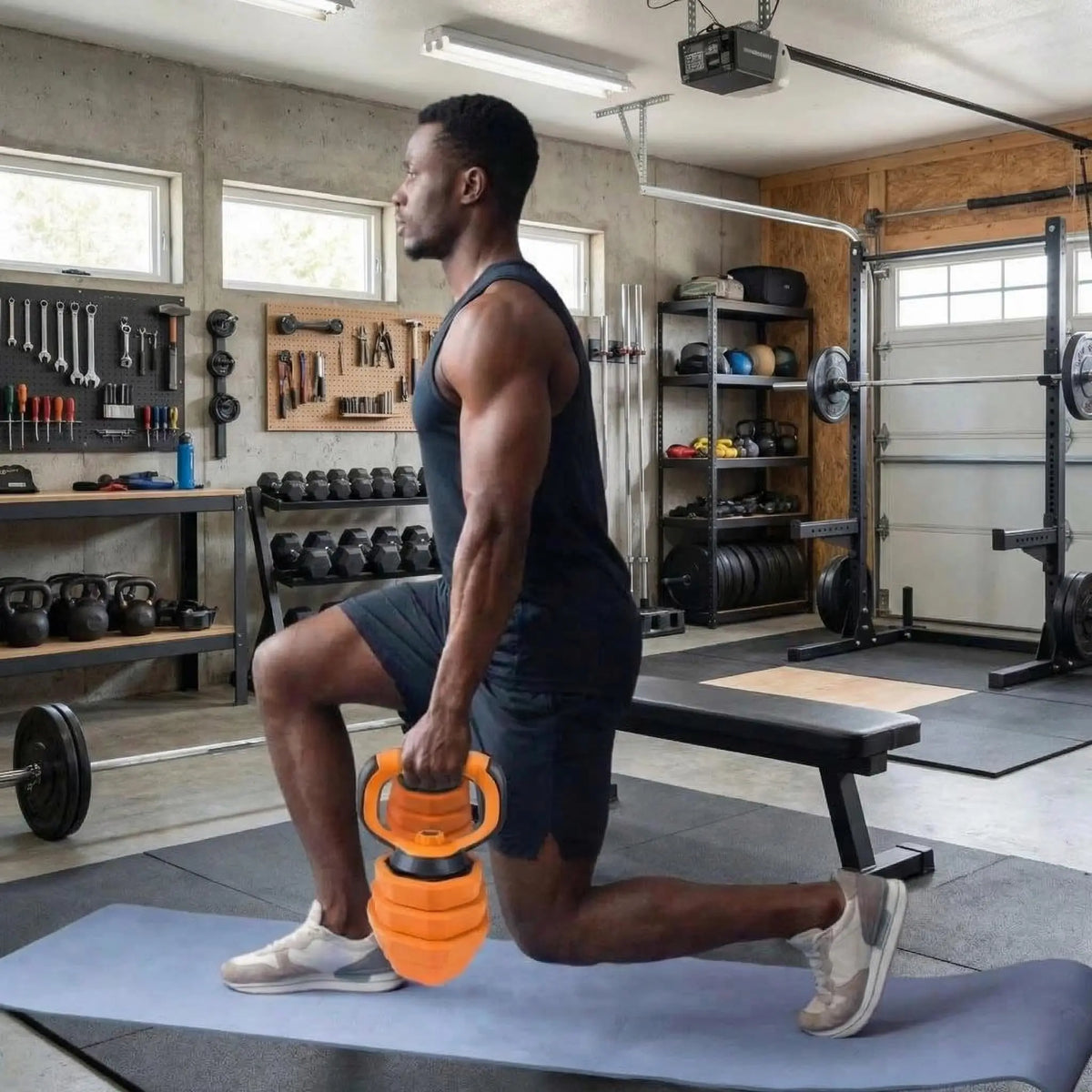 Adjustable Dumbbells Weight Set With Connector For Home Gym Workout