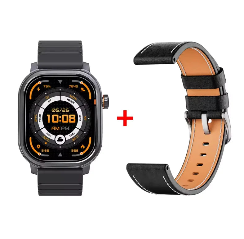 Kospet Pulse Smartwatch Amoled Screen Bluetooth Calling Waterproof Fitness